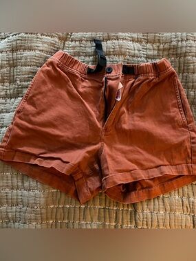 Topo Designs Women's Rust Red Athletic Shorts